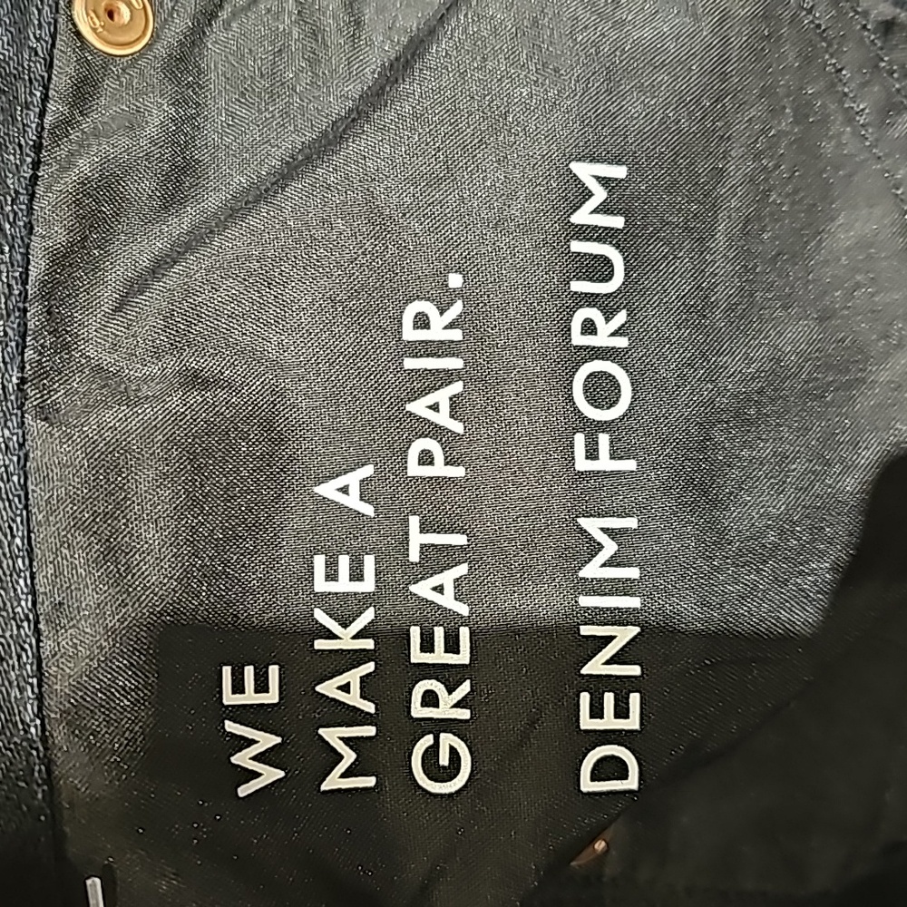 NWOT Aritzia Denim Forum The Nina Super High Rise Cigarette 30L Size 27 - Picture 10 of 12
